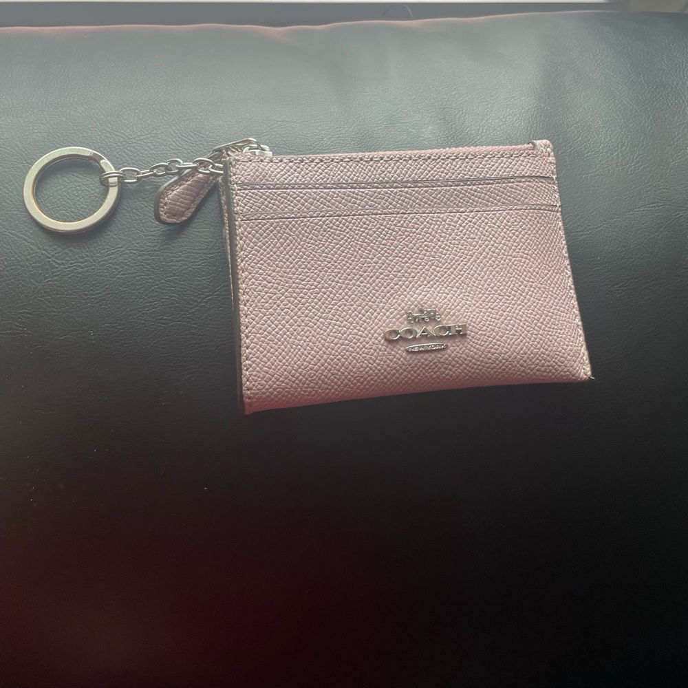 Light Purple COACH Mini Skinny ID Case